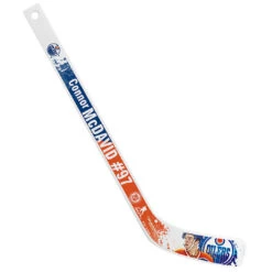 NHL STAR SPIELER PLASTIK MINI-SPIELER SCHLÄGER -Eishockey Ausrüstungs Geschäft 65051 EDM McDAVID