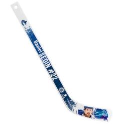 NHL STAR SPIELER PLASTIK MINI-SPIELER SCHLÄGER -Eishockey Ausrüstungs Geschäft 65051 VAN DANIEL SEDIN